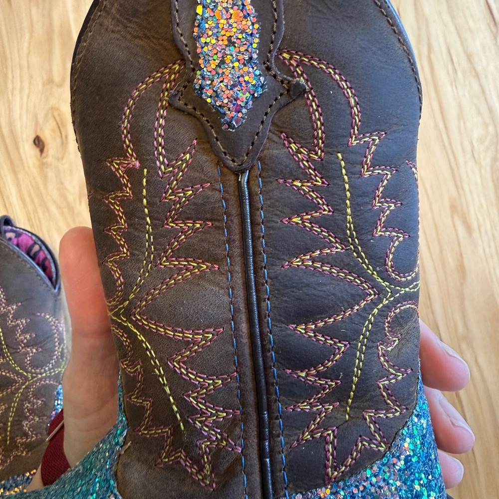 Shyanne Girl Glitter Western Boots - Picture 10 of 16